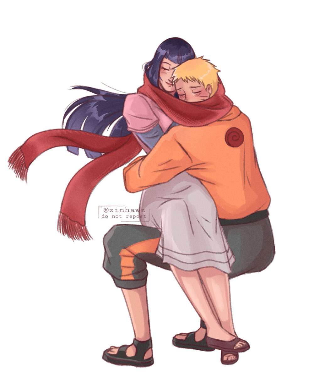 Day 6: the last anniversary - scarf 🧣 #NHMonth2025 @NaruHina2025