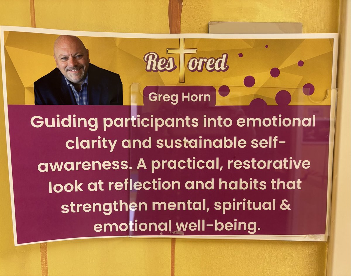 Our Executive Director ⁦<a href="/gregjhorn/">greghorn</a>⁩ sharing at 2 sessions today at “The Gospel of Mental Health Conference” in ⁦<a href="/250LEXKY/">250lexky</a>⁩