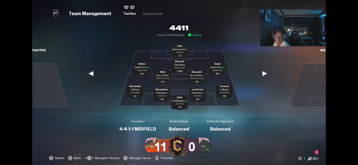 manzo_faruk's tweet image. 15-0 jogo bonito fut champs🤞🏾⭐️

+$100 for the fut champs Lagos server challenge🤙🏽

Abily X totw salah🐐🐐

Best 4411 custom Tactics in the game post patch: ZJzDfPdvj$Fa 🪄