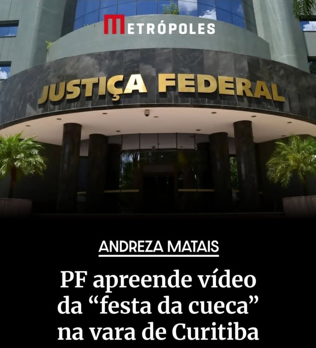PedroRonchi2's tweet photo. A "festa da cueca" regada a champanhe e garotas de programa tinha até desembargador que julgou o Lula. Mas é claro o vídeo não foi usado para forçar ninguém a fazer nada. https://t.co/8O8CjFdxpX