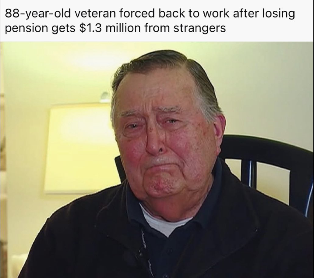 eagameover's tweet image. How can this country allowed a veteran to get to the point of being homeless ???
It's beyond me.
Donations are coming from big hearted , kind people.
God bless the veterans, they lay their life for our freedom.