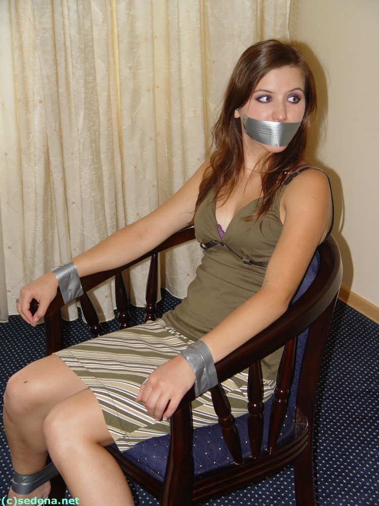 #boundandgagged #damselindistress #womenheldhostage