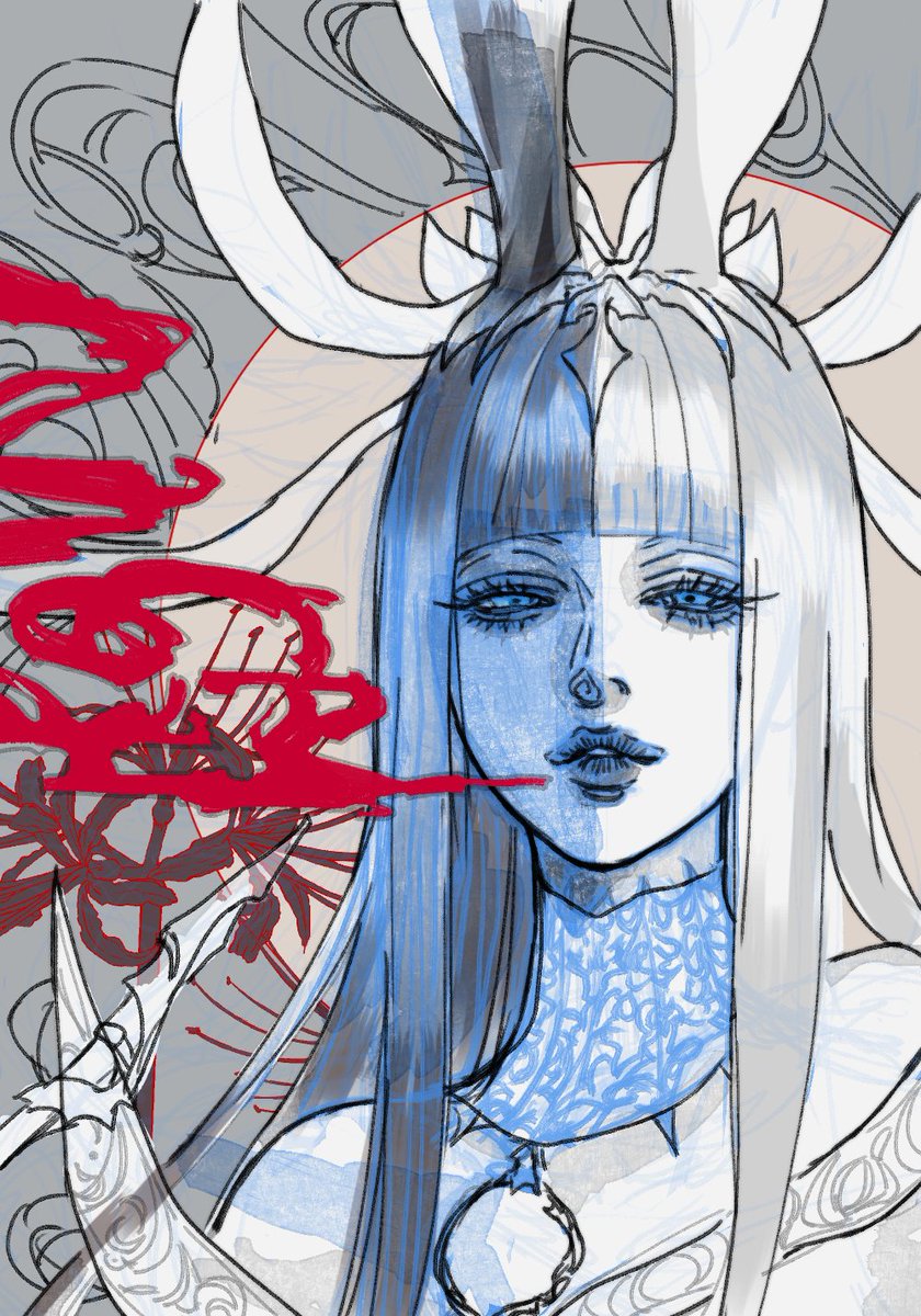 「ごちゃごちゃのwip」|グレイのイラスト