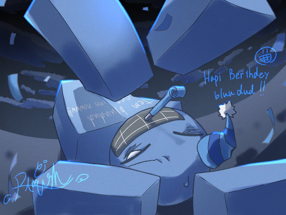 RobloxRianushi's tweet photo. HAPPY BIRTHDAY BLUUDUD!!!!!!!
#bluudud #bluuworld https://t.co/w9qC9UIQYo