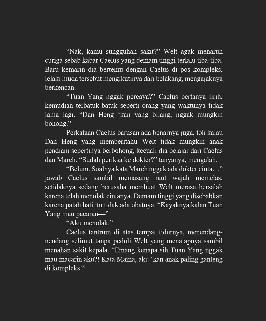 bolugbt's tweet photo. — caewelt . 

Lari, Tuan Yang! Ada berondong di belakangmu. https://t.co/Xe8cUd7FgM