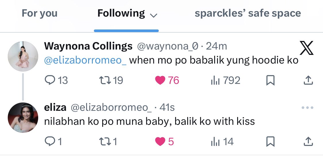 sundaysunken's tweet photo. a #wayliza au wherein ??? AY TOTOO PALA https://t.co/K2WssrxYPy