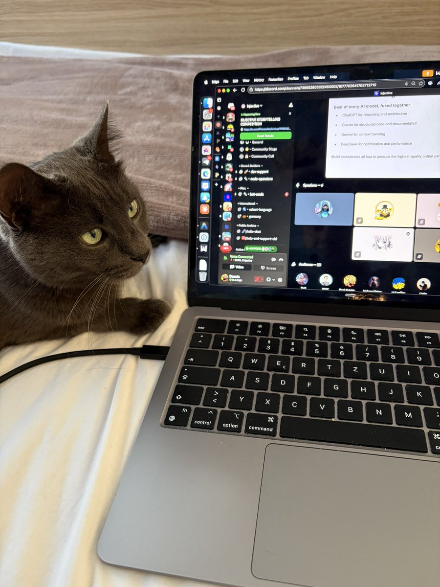 Easy Saturday showing the <a href="/injective/">Injective 🥷</a> community how to vibe code.