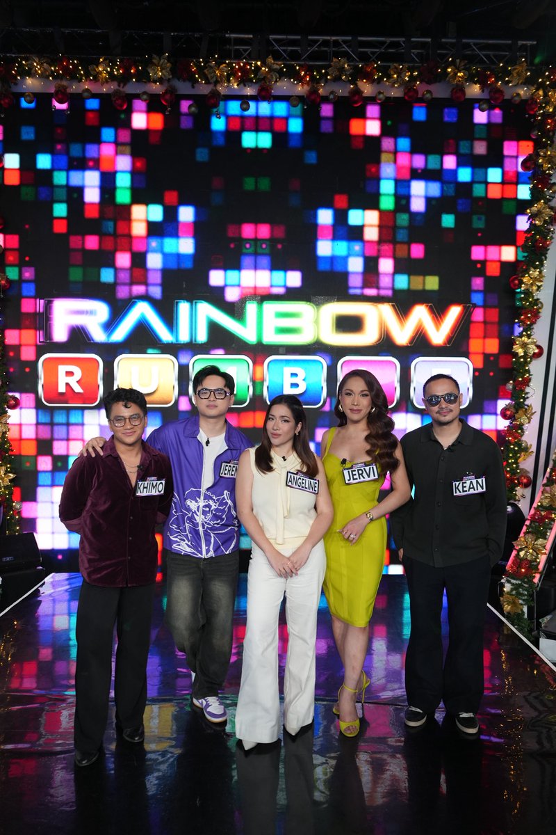 kreativdenph's tweet photo. A fun night at #RainbowRumble with the Power Diva Angeline Quinto and her friends Jervi Wrightson, Kean Cipriano, Jeremy G, and Khimo! 

#KD #KDStar #AngelineQuinto #RainbowRumblePower https://t.co/Jn0jL8kvU9