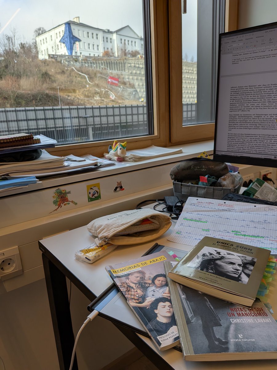 Esta semana estuve trabajando con vistas al antiguo psiquiátrico de Maria Gugging (Landes-Irrenanstalt Kierling Gugging), hoy Museo Gugging mientras se me rompía poco a poco el corazón con este trío. 💔