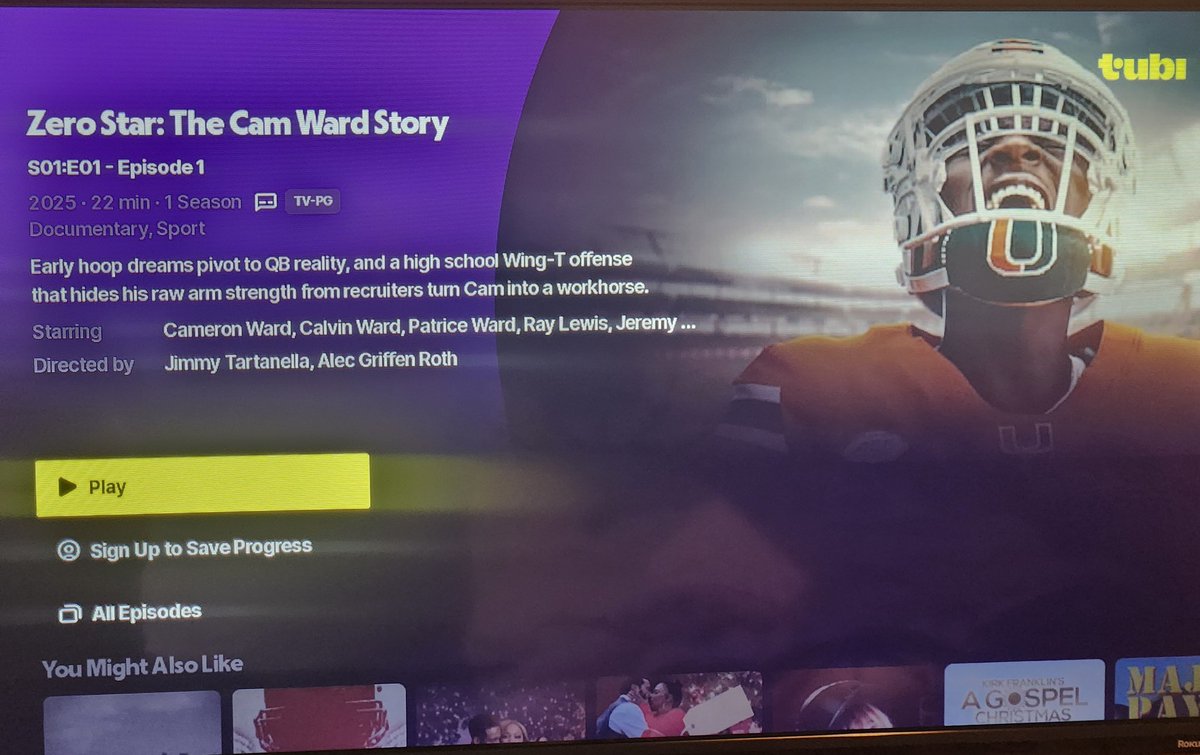 MikePatton82's tweet image. This morning's appointment television....

#tubi #camward