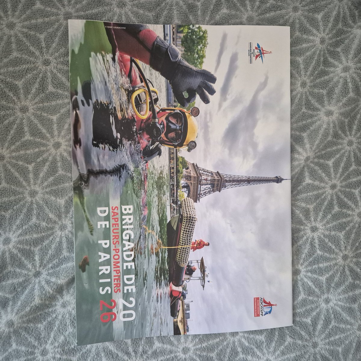 Faire une bonne action avec le calendrier des #pompier 🤩