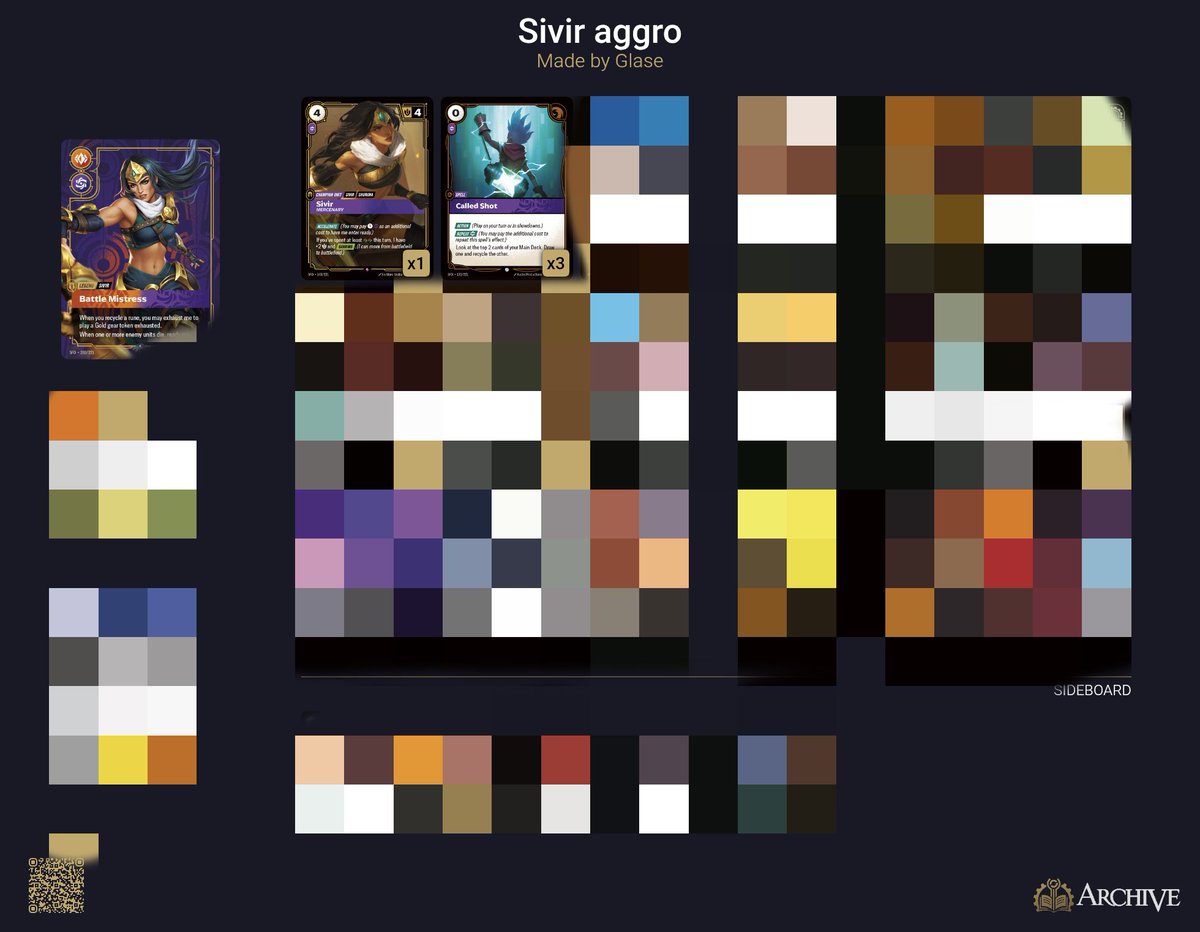 Dani_TCG's tweet image. Mi equipo y yo estamos probando cositas ya del set 2 de Riftbound Spiritforge.

Os puedo decir que la Sivir va totalmente loca

Kai'sa en Spiritforge no es ni tier 2