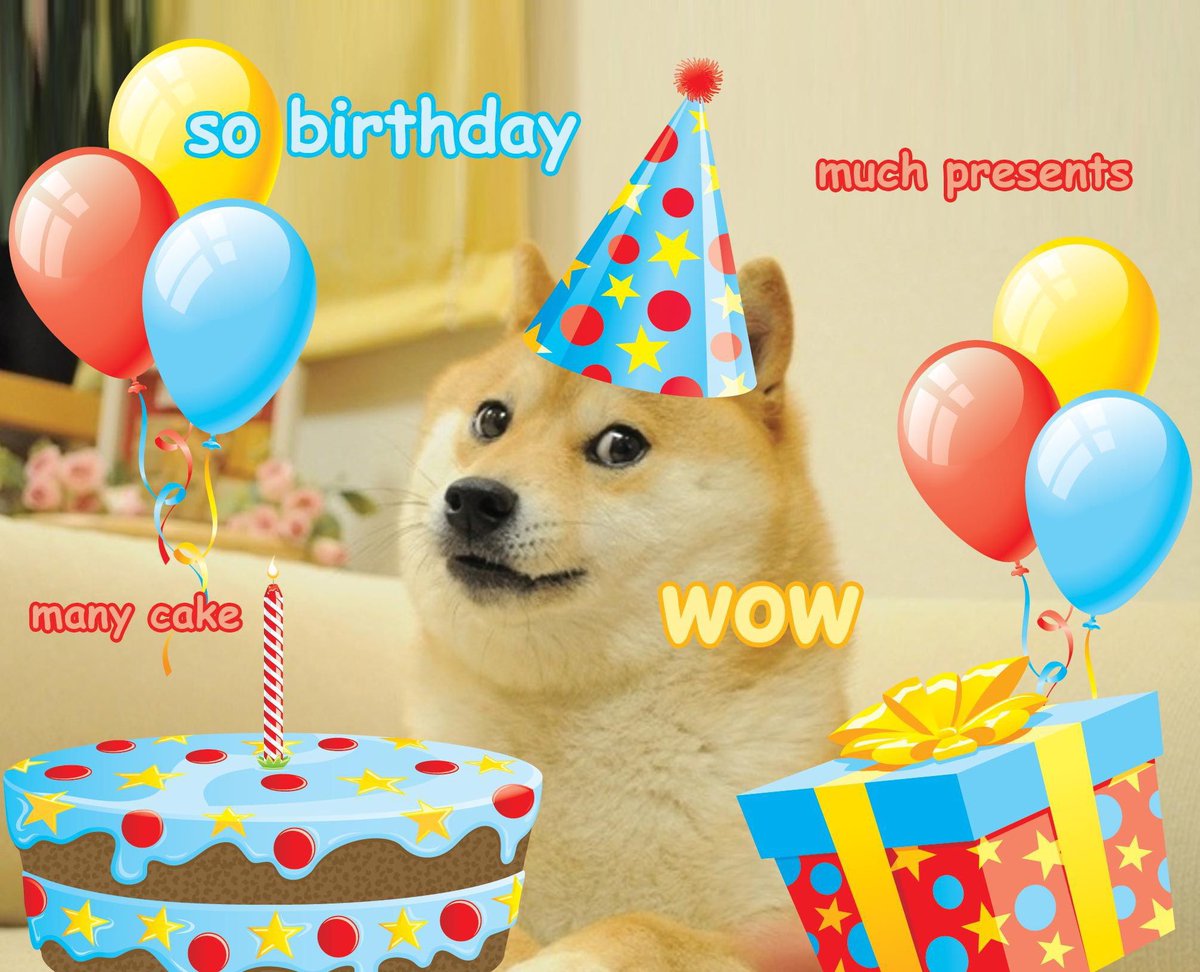 Happy Birthday, Dogecoin! 🎉 The Shiba Inu inspired crypto was created 12  years ago, today! 🐶