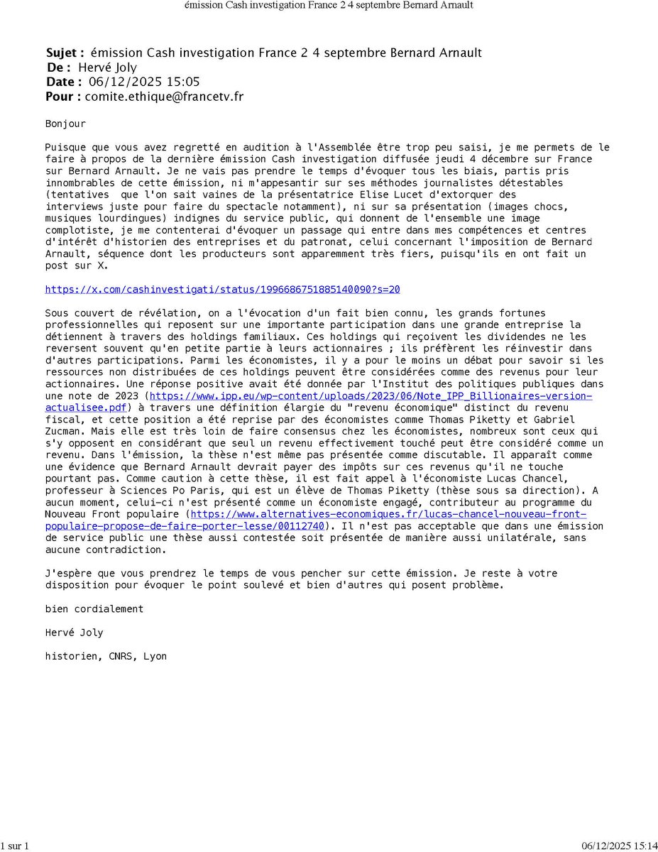 Hervé Joly tweet media