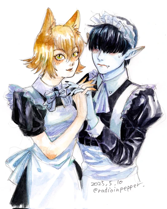 #あなたのお宅の人外さん見せてくれないか 一次創作もっとずっと描きたい