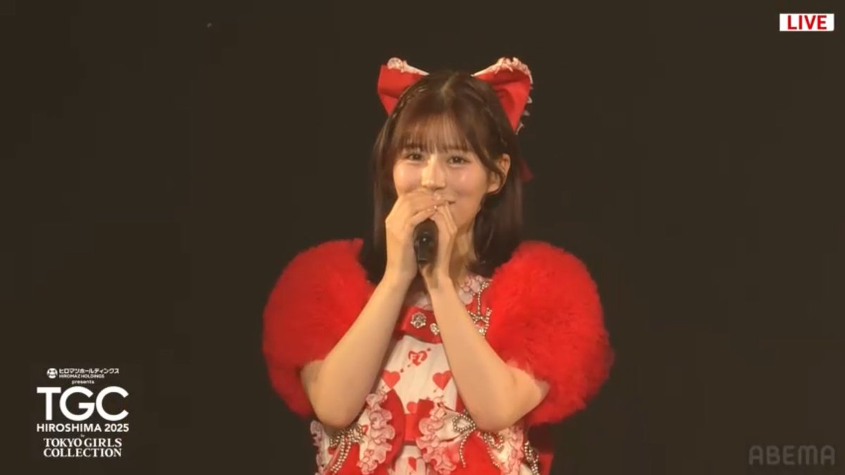 TGC広島MVP 圧倒的月足天音です ！ 大優勝です @amane_fz1026 #月足天