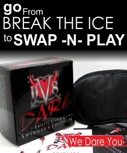 DeviateNetwork's tweet image. Break the Ice and Swap N Play with your newest friends at Exxxotica DC!
Get great deals on DV8 Dare Lifestyle Products! 

#exxxotica2025 #exxxoticaDC #CouplesX #dv8dare #celebratesexy #dv8lifestyle #swingersplayground #kasidie
