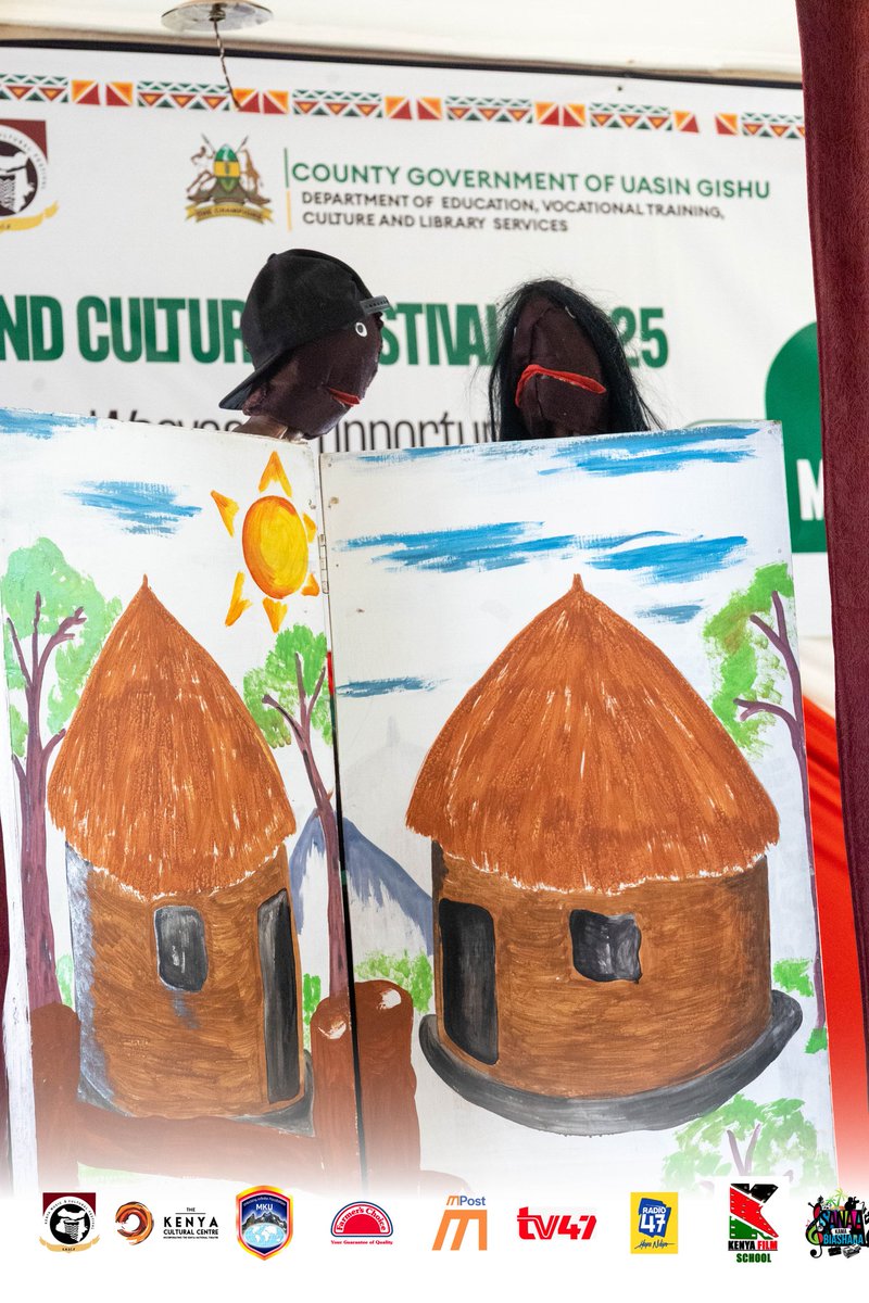 MusicCultural's tweet photo. Among the art forms showcased at the festival is puppetry; a timeless art form that brings stories and imagination to life at Moi Girls Eldoret. Where creativity meets storytelling!
#kmcf
#kmcf2025
#kmcfnautamaduni https://t.co/LRSLv7WYiR