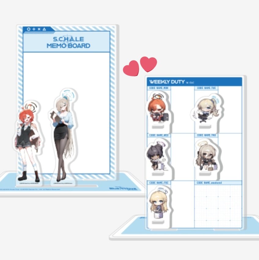 🌟韓国公式『ブルーアーカイブ』x アニメイトカフェ グッズ