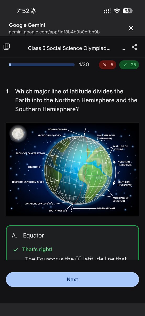 deepakjainy's tweet image. Gemini surprised me today 

It generated testa and flash cards in the Gemini app itself

All the learning apps will have tough time 
 
If Gemini is going to eat everyone’s lunch