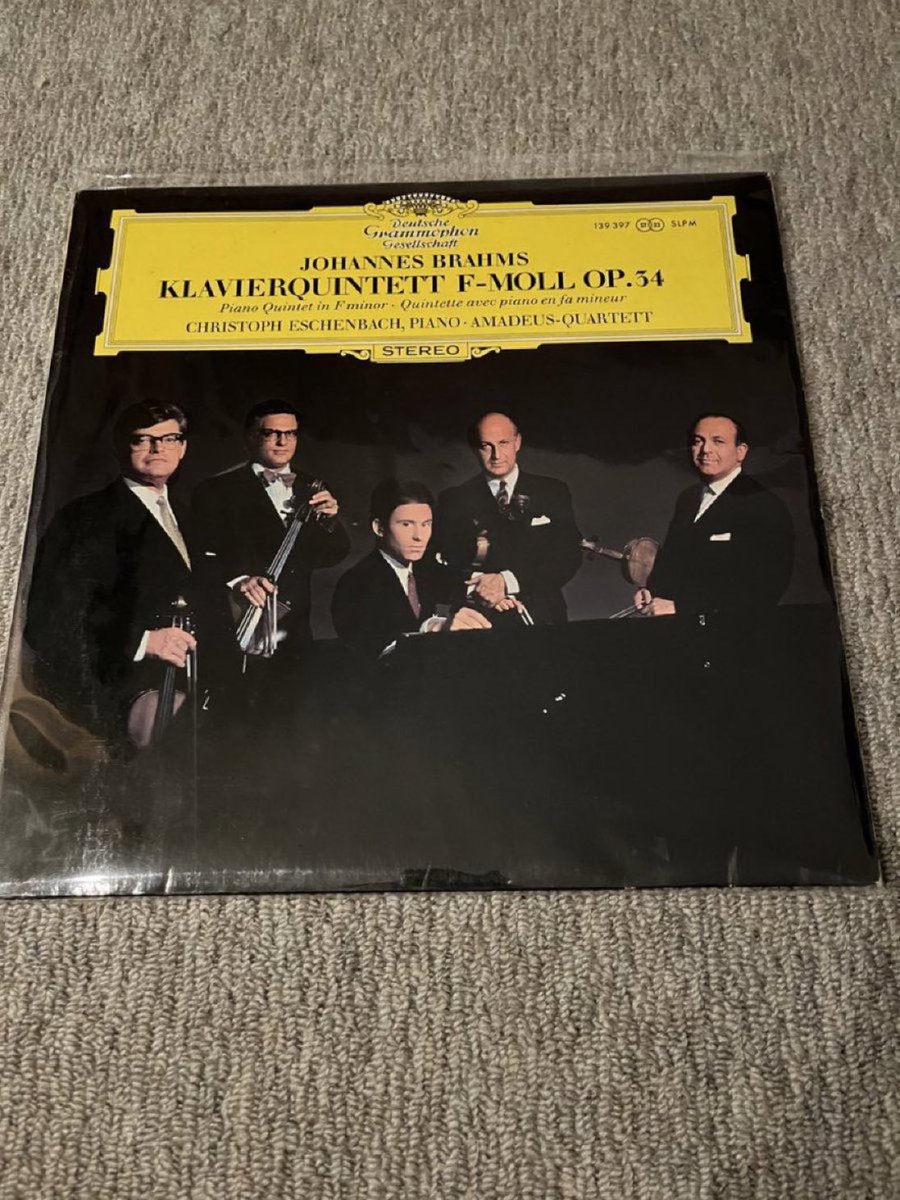 Johannes Brahms - Klavierquintett F-moll Op. 34 Deutsche