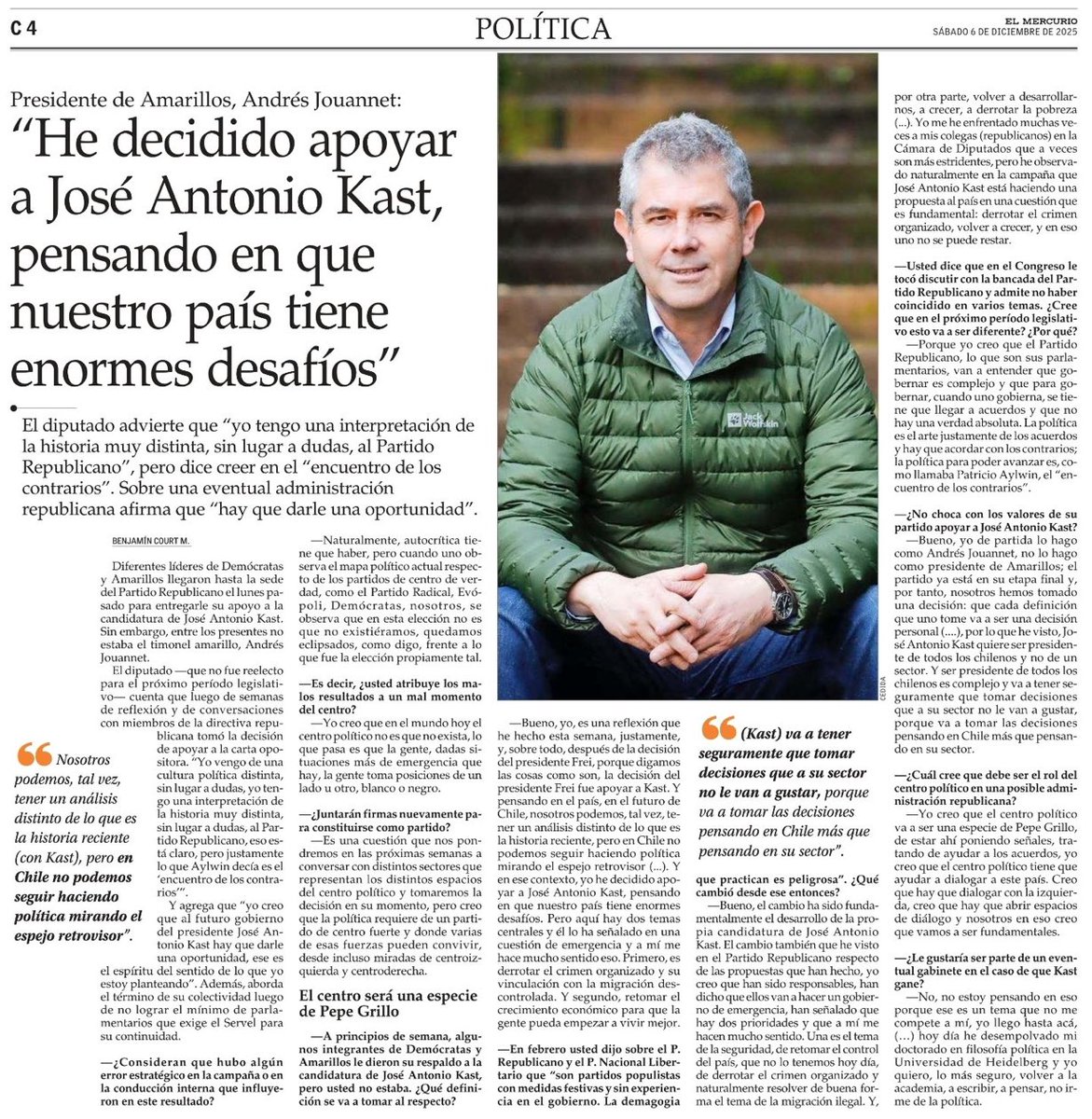 jorgeerrazuriz's tweet image. Que nadie lo dude: el 14 Dic se enfrenta el Comunismo de Jara con la LIBERTAD con KAST !
Jarra es  Comunista y los Comunistas votan por ella , Jara es la Continuidad de Boric ! Los que quieran Comunistas en La Moneda y que todos los apitutados de Boric mantengan sus pegas en el…