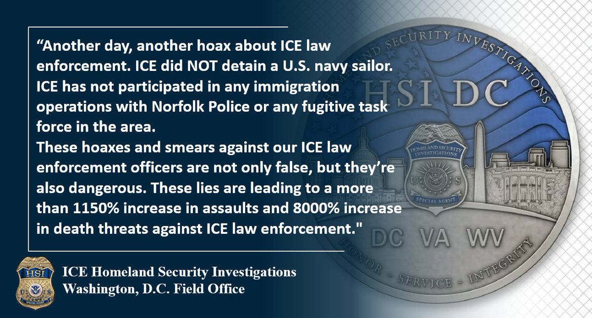 HSI Washington DC tweet media