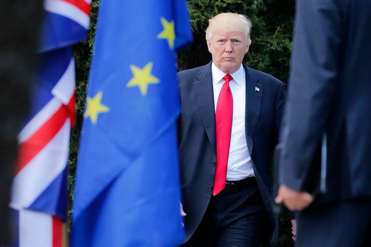 🇪🇺🇺🇸Donald Trump prépare une réelle offensive idéologique sur l'Europe.

Le soutien affiché aux théories d'extrême-droite et sa détermination à les imposer aux Européens représentent un danger clair pour nos démocraties.

L'Europe n'est plus perçue comme un allié historique et