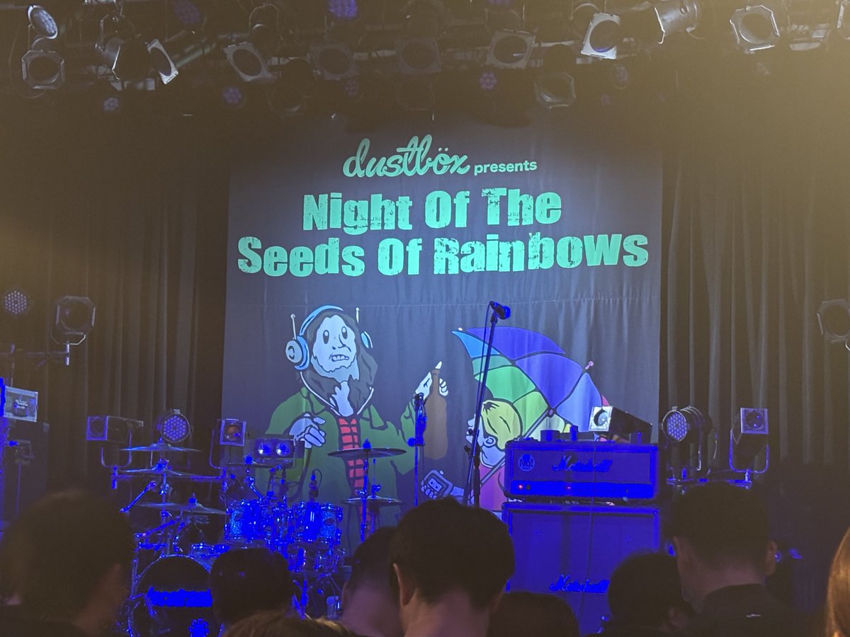 _juri_'s tweet photo. 今日はdustboxを恵比寿LIQUIDROOMで観てきた！Night of The Seeds of Rainbowsってことで2007年の緑のアルバムを中心に演るライブですね！最高に楽しかった！
次はピンクやってくれるかな？ https://t.co/HiVZJiWyu2