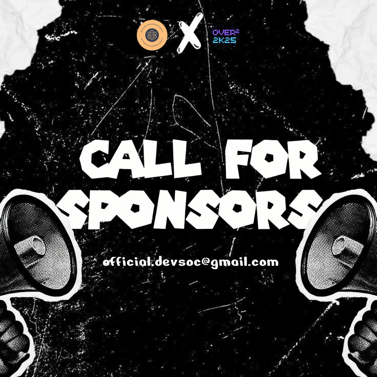 devsoc_aec's tweet photo. Got the vision? We’ve got the stage. Let’s build something epic together!
Innovation needs partners — are you in?
Fuel the future. Partner with us for DevSOC × Over2K25. Call for Sponsors now! https://t.co/pLOBb5JPmd
