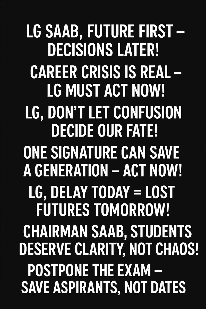 Soulscript24382's tweet image. When even the CM’s intervention can’t move the system, you can imagine the helplessness of aspirants. LG Sahab &amp;amp; JKPSC Chairman, careers are on the line ,If the final authority lies with the LG,  act before it’s too late. A single decision can save thousands.#JKAS #PostponeExam