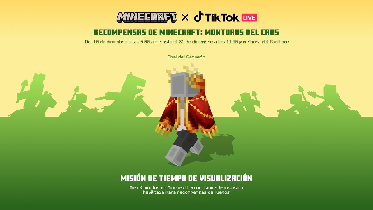 Minecraft en Español tweet media