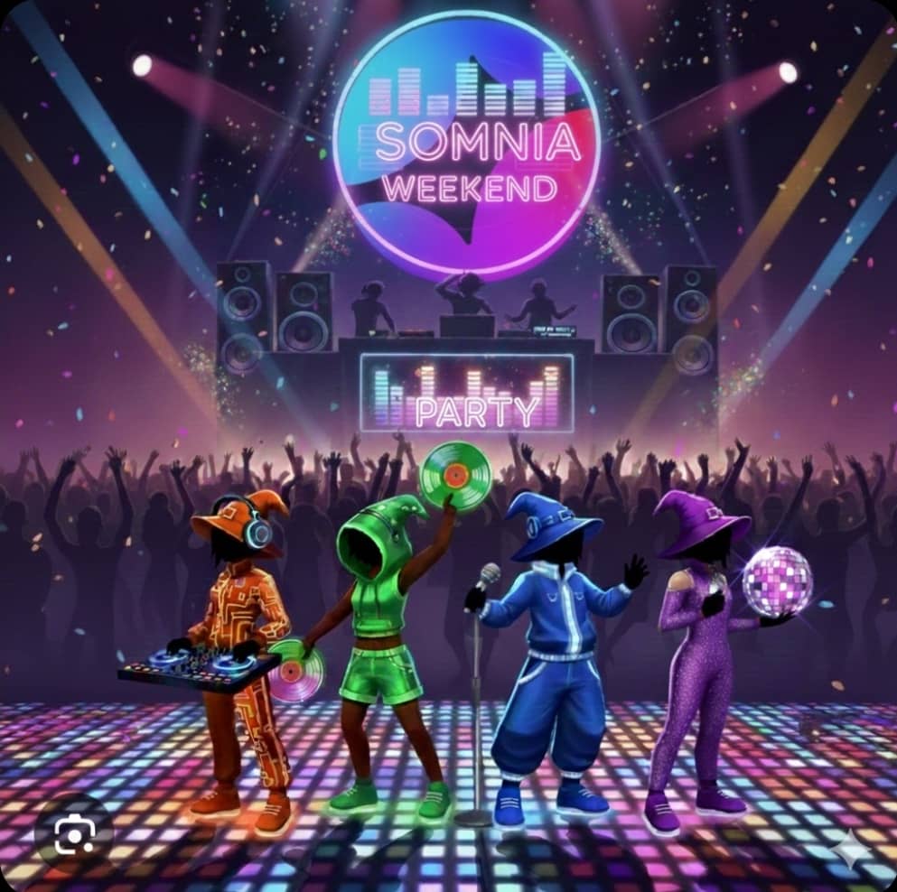 Wizards of the Somnia Decks: Where the beats are truly magical! Experience the ultimate Somnia Party weekend' with DJ Chidie.

#SomniacShowcase

wizards-of-the-somnia-decks.nfts2.me via <a href="/nfts2me/">NFTs2Me ⧫ NFT Toolkit for Creators</a>