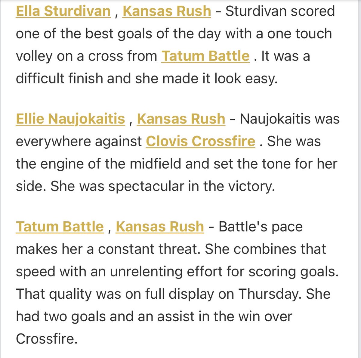 Kansas Rush 10 GA tweet media