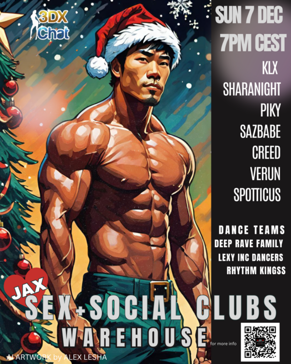 WAREHOUSE DANCE PARTY at SEX+SOCIAL CLUBS - Community Calendar - Genesis3DX - Your 3DXChat Community genesis3dx.com/events/event/3…