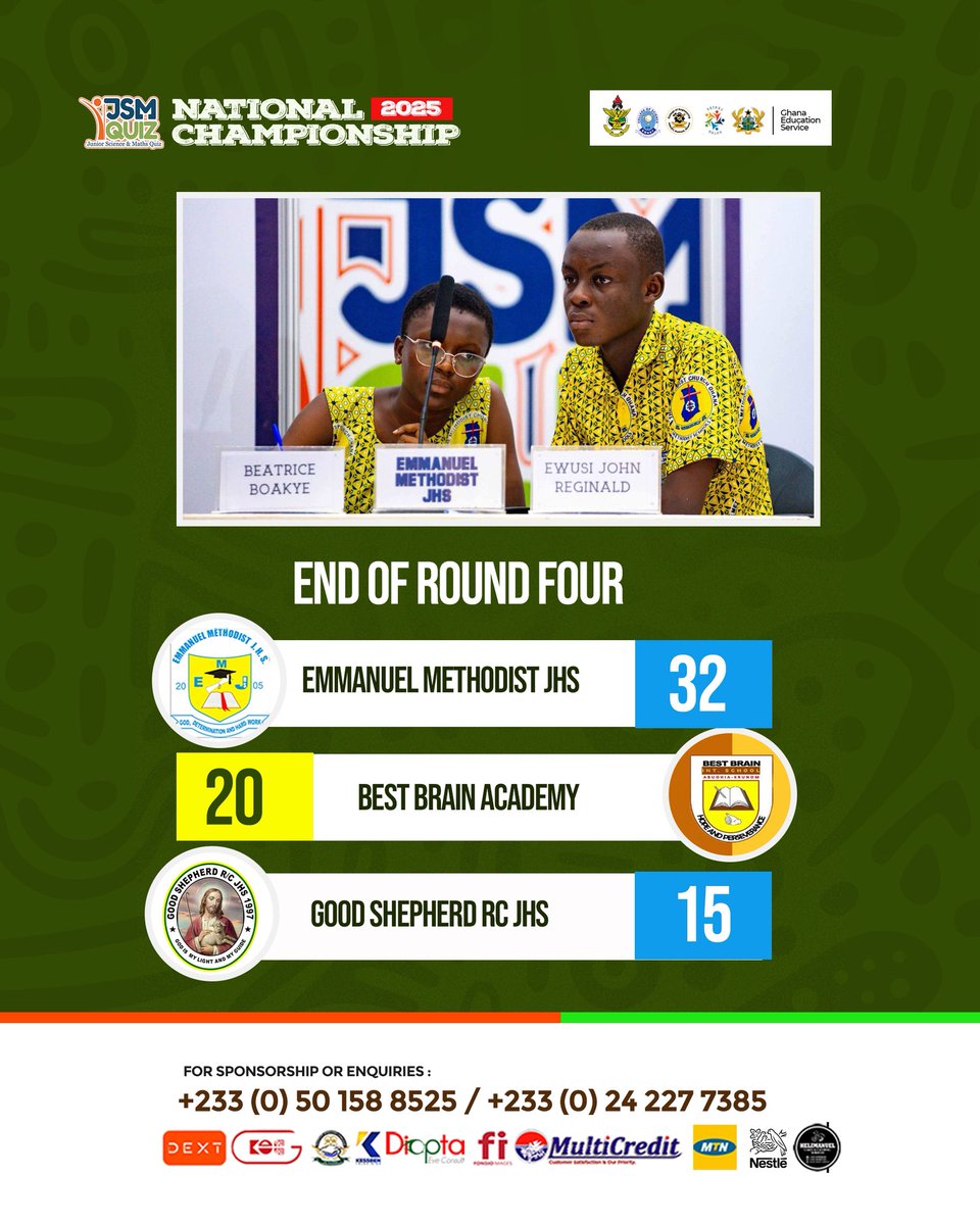 End of Round 4.

#JSMQNationals #JSMQFinal #JSMQ2025