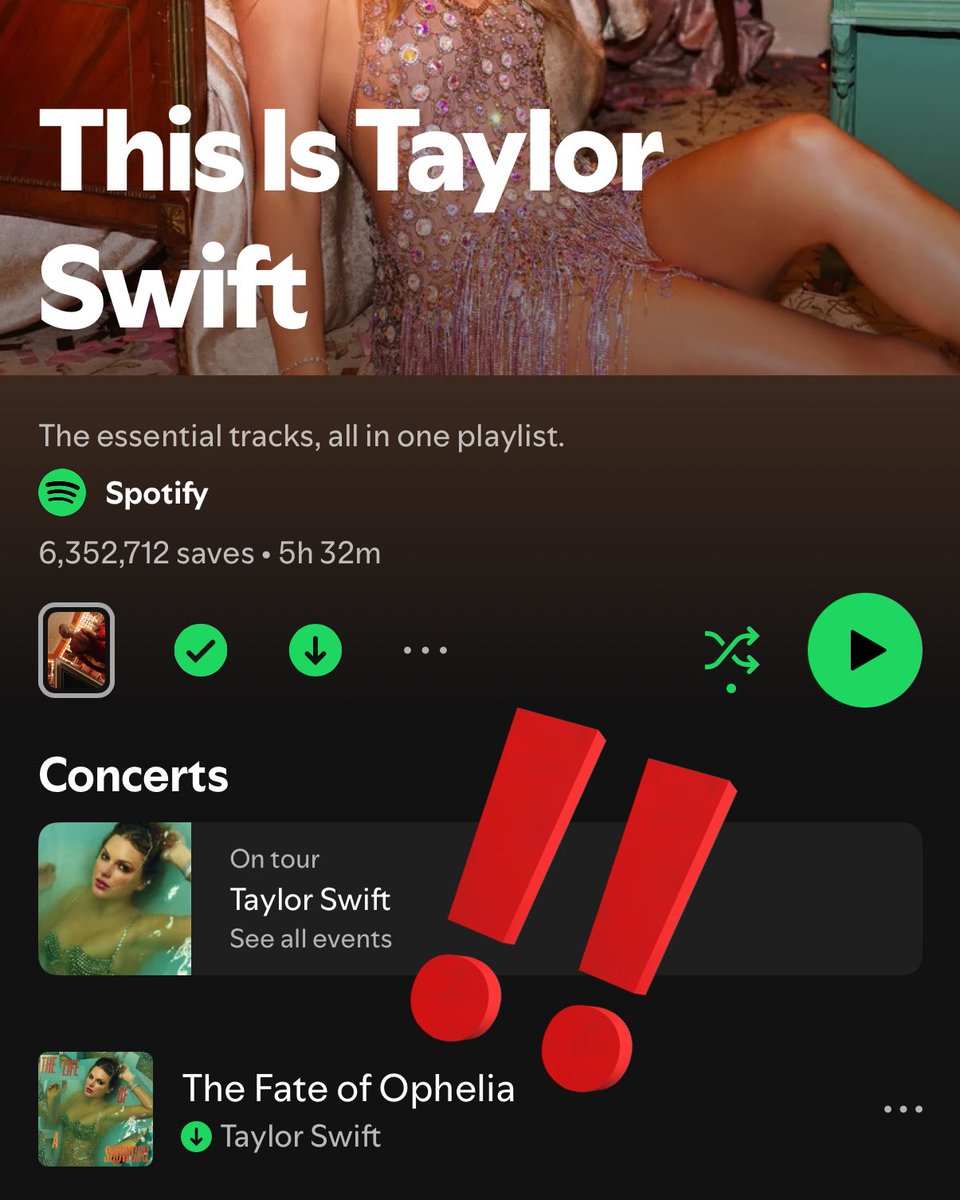 NoTicketSwiftie's tweet photo. I panicked https://t.co/SqpHcHrXlw