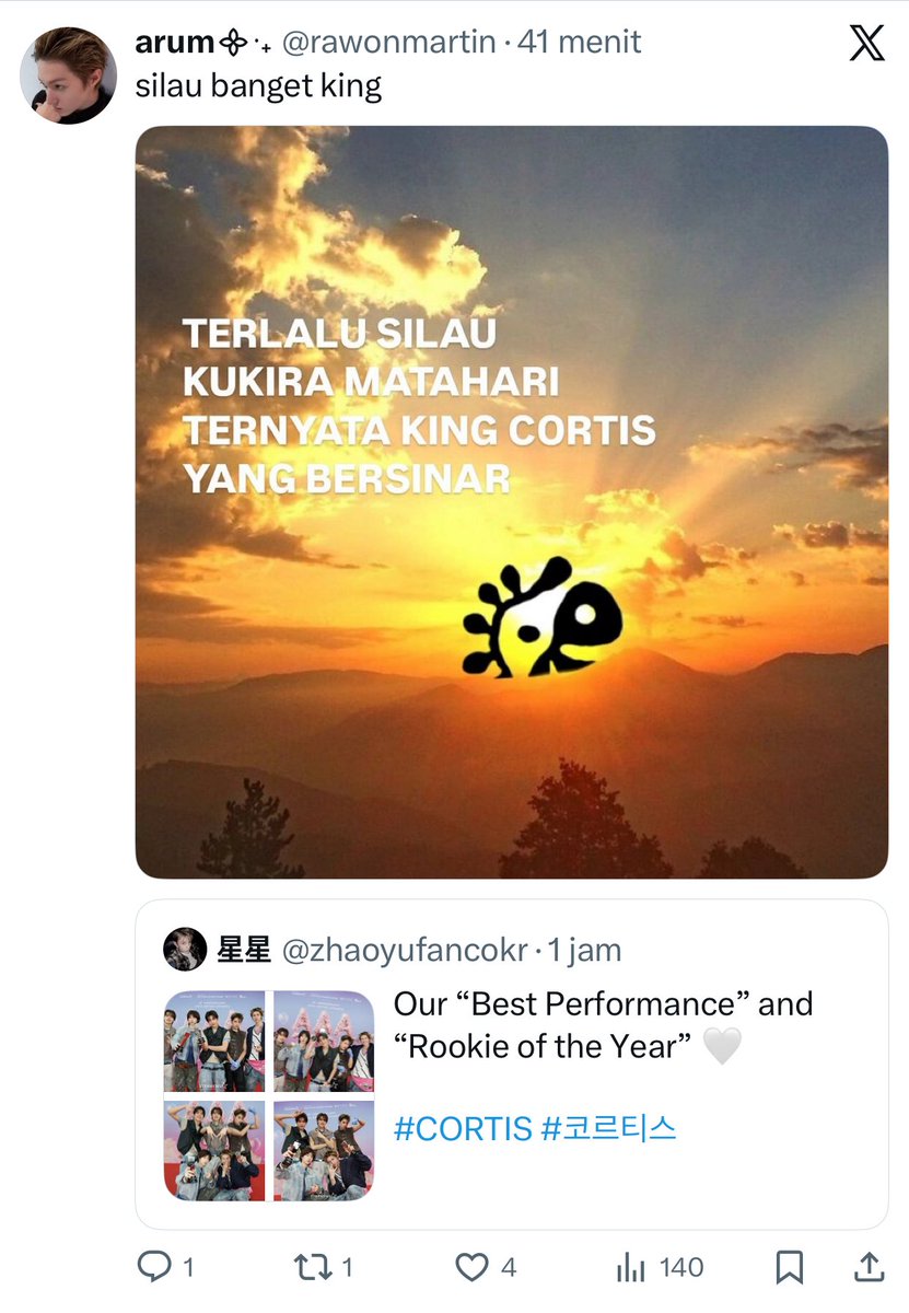 txt dari cortis tweet media