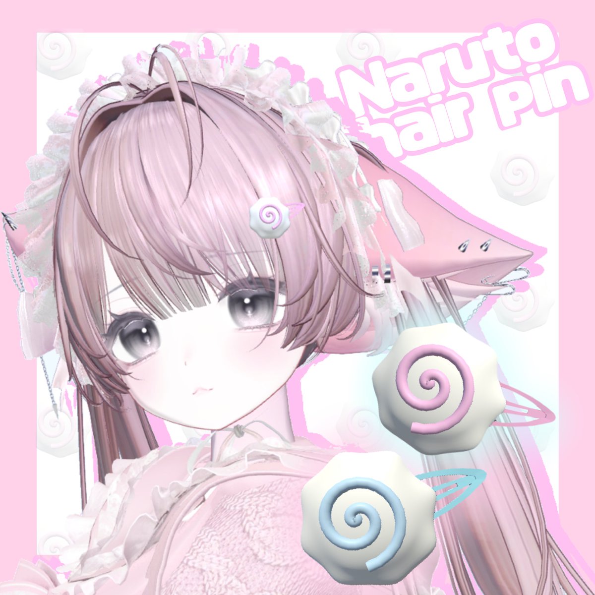 moemoefactoryx's tweet photo. なると🍥のヘアピンを公開しました(>⩊<)
#moemoefactory #VRChat #booth_pm
https://t.co/ywqdY8BYNo https://t.co/lgo2dErvGL