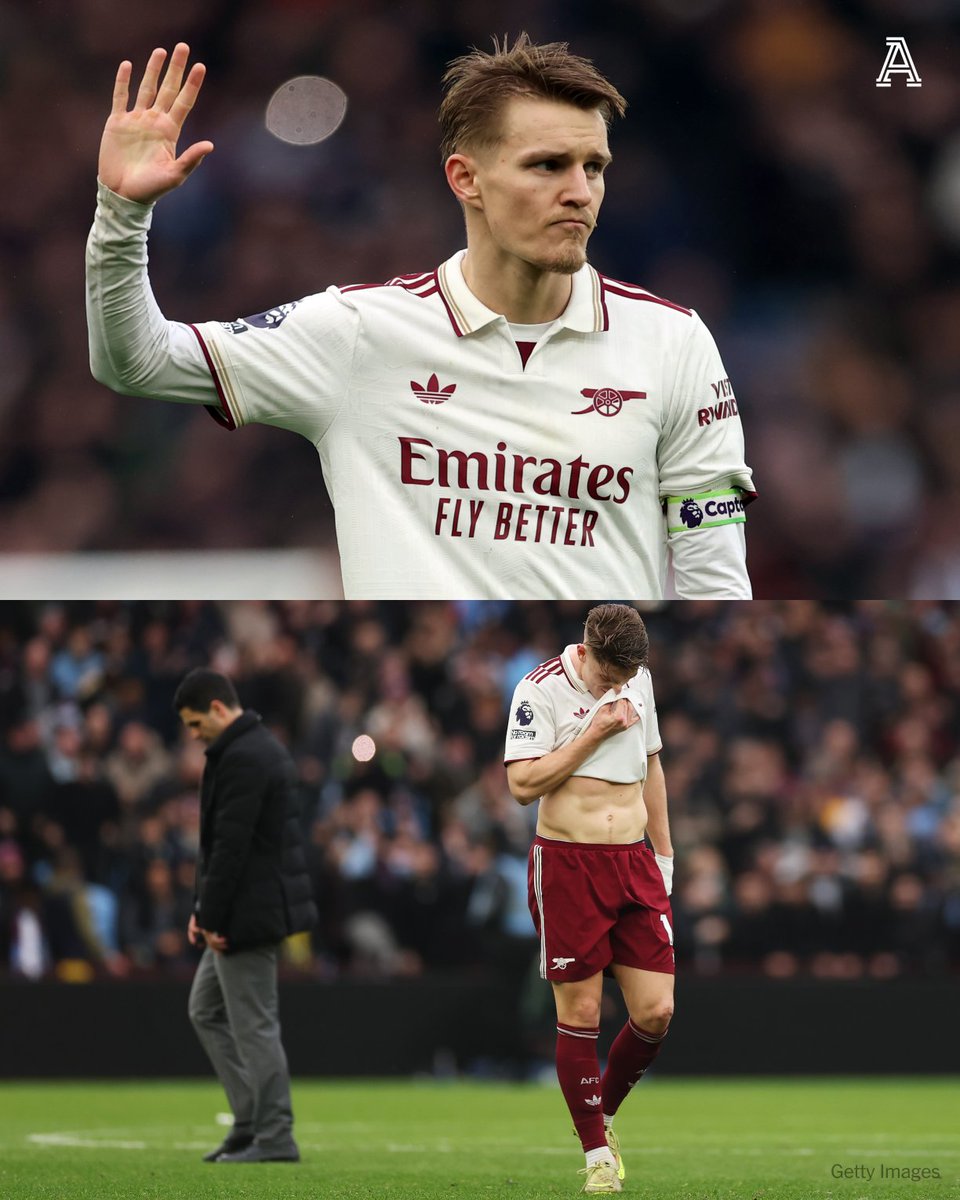 TheAthleticFC's tweet image. Arsenal’s last three away matches will be a source of frustration for Mikel Arteta.

In each of these games (Sunderland, Chelsea and Aston Villa) Arsenal have conceded the first goal, leaving them with a lot to do to get back into the game.

The match at Villa Park would have