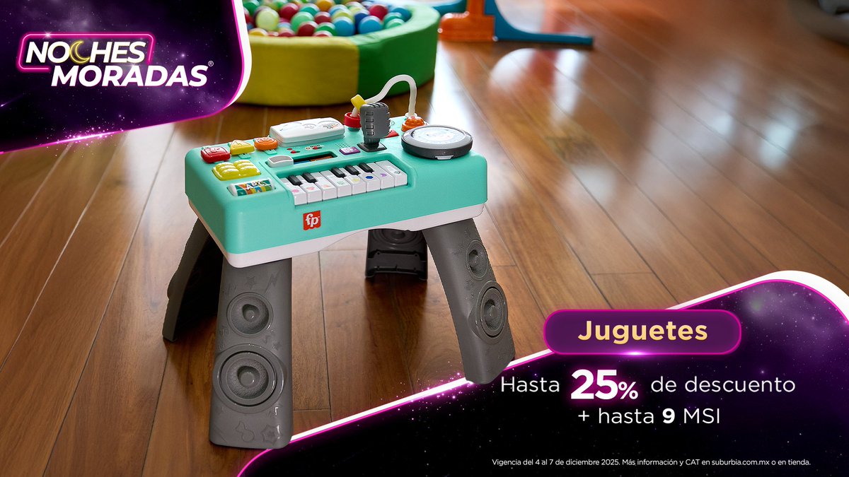 ¡La diversión también está en oferta! 🔥🧸 Ayúdale a Santa y encuentra sus regalos preferidos con hasta 25% y hasta 9 MSI bit.ly/4pSNlhx