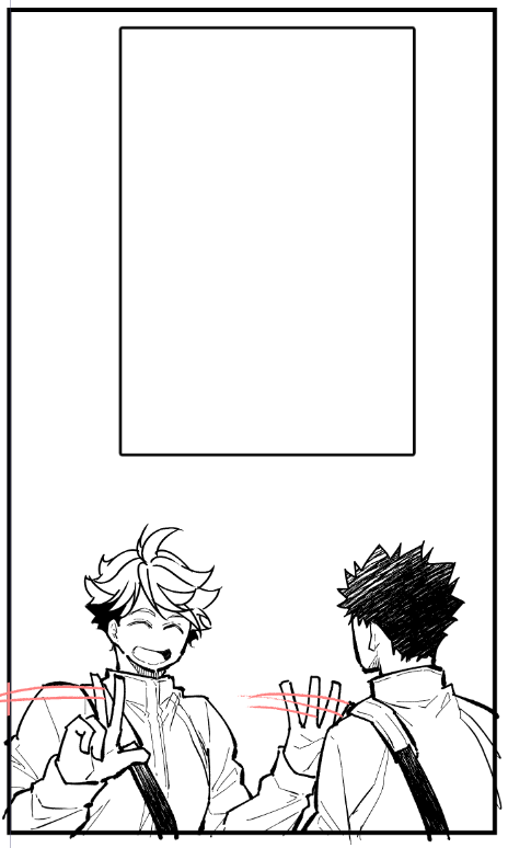 原稿は下書きどころかまだプロットも終わってないけどペン入れはじめました。 