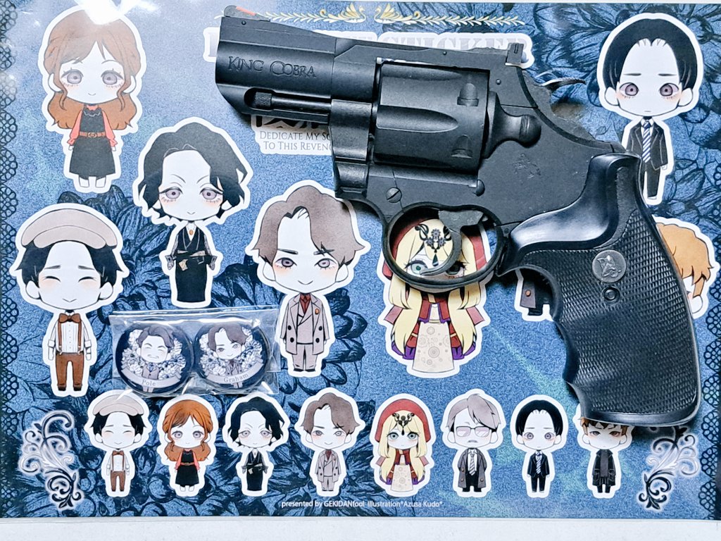 グラハムグッズ？を手にしながらオーディオコメンタリーを視聴
#復讐のダリア
#劇団fool