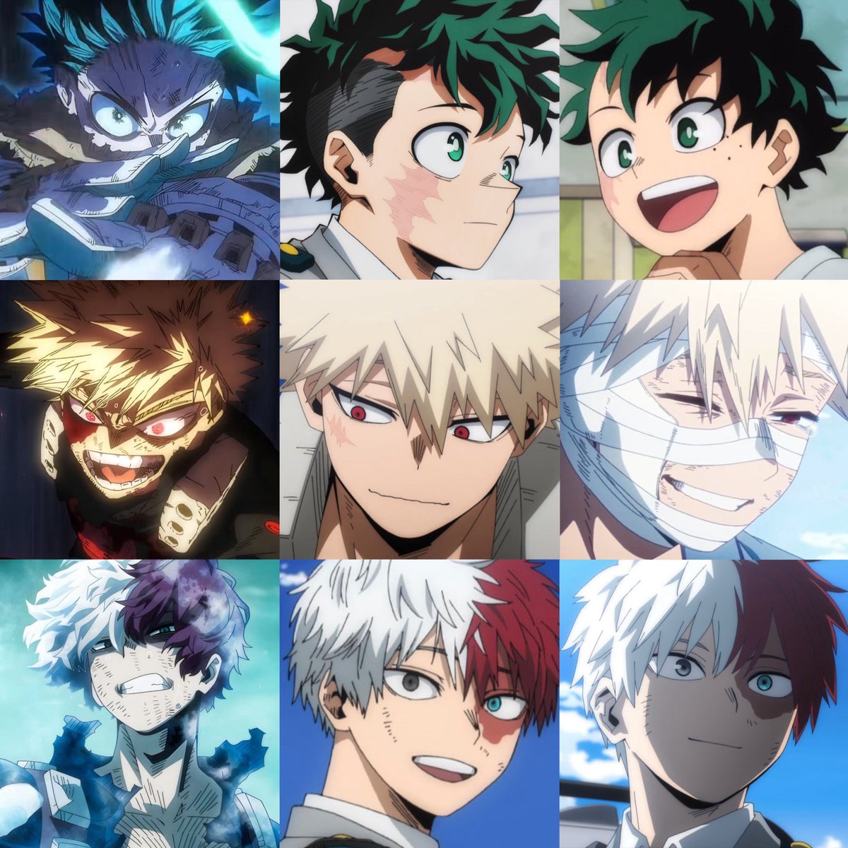 นั่งคิดอยู่ว่ามายฮีโร่เดินทางมาไกลมากเลยเนอะ ㅠ__ㅠ ตามดูตั้งแต่อยู่ม.ต้น ช่วงยุคอนิเมะเจริญ ตอนนี้อนิเมะก็ใกล้จะจบตามมังงะไปแล้ว อีกแค่ไม่กี่ตอนเราก็จะบอกลากันอีกรอบแล้วนะ พวกแกเติบโตได้ขนาดนี้เลยอะ เก่งมากเว่ย 😭✊🏻

⠀           he                                         grew