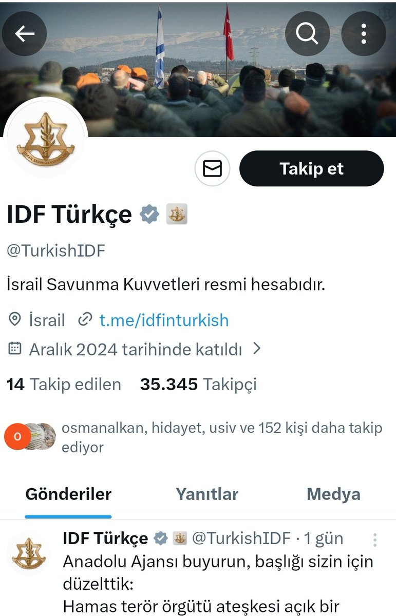 Kemalsaglamart1's tweet photo. 🔴 HAYDİ MÜSLÜMAN PAYLAŞ❗️ 

🇵🇸 Boykot Dedektifi'ne Erişim Engeli getirmek;

Gazze'de Bebeklerin Üzerine Bomba Atmaktan Hiç Bir Farkı yoktur! 

Siz Asıl Bebek K@tili İsrail Ordusuna ait-> @TurkishIDF  hesabını kapatın!

ÇÜNKÜ İNSAN OLMAK DA BUNU GEREKTİRİR @adalet_bakanlik
#Gaza