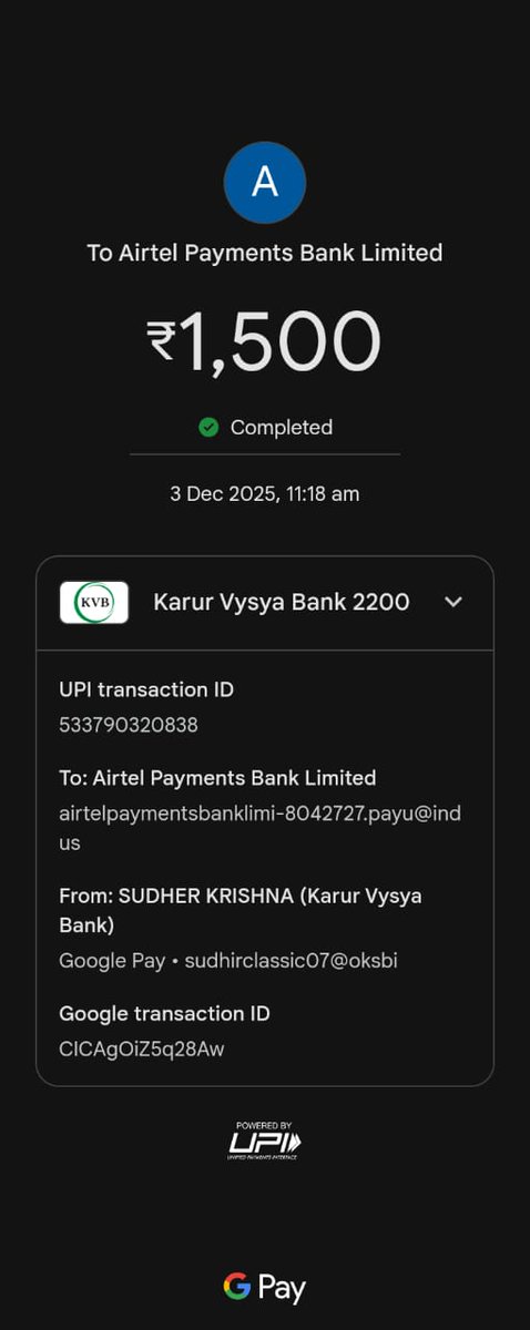 Sudhirmc's tweet image. Worst Airtel wifi service i paid money on Dec 3 for Airtel wifi but they didn&apos;t Installation in my house Technician also not responding worst service @airtelindia