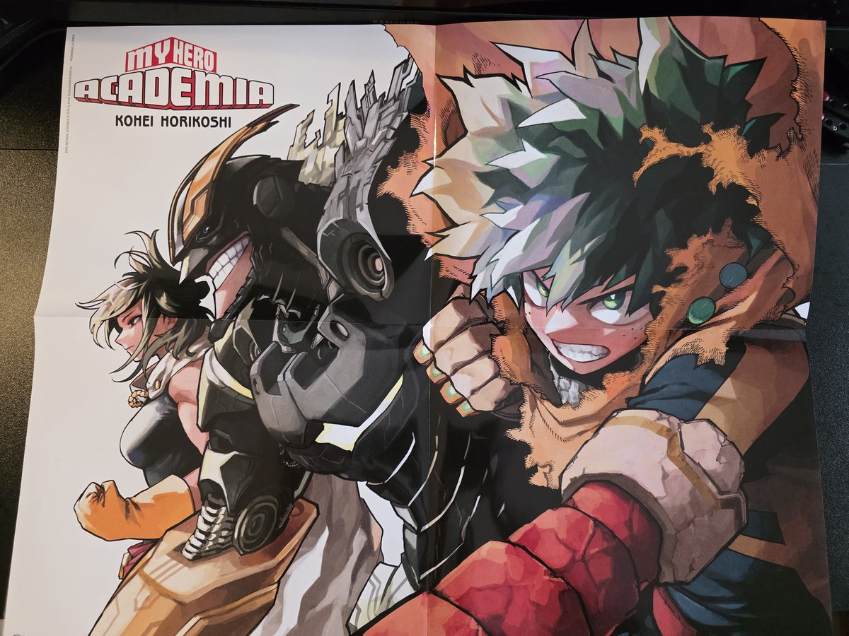 Doncs amb aquesta edició especial pel volum 42, l'últim de la sèrie, completem la col·lecció catalana de My Hero Academia. Ha sigut un viatge llarg ple d'emocions i que a l'anime també està a punt d'acabar (<a href="/SomSX3/">SX3</a>)!!❤️

Moltes gràcies <a href="/PlanetadComic/">Planeta Cómic</a> per portar-la en català!!❤️❤️