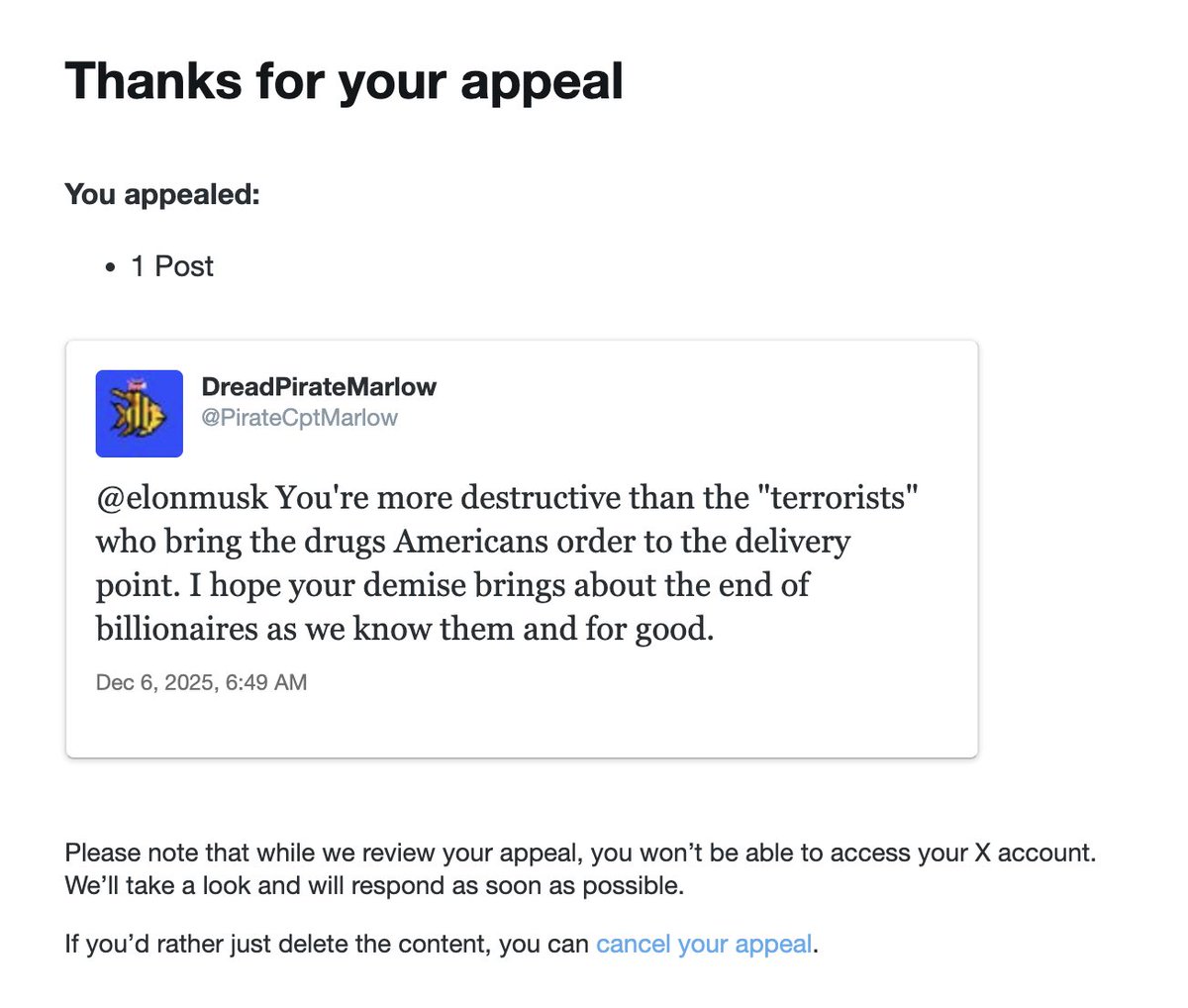 Hey <a href="/elonmusk/">Elon Musk</a>, other than being a cowardly child advocating on behalf of topics you obviously know nothing about. 

You lack the basic morals &amp; ethics that govern most civilized society. 

You’re as emotionally stable &amp; stuff full of shit that’s bad for you as a jelly donut.