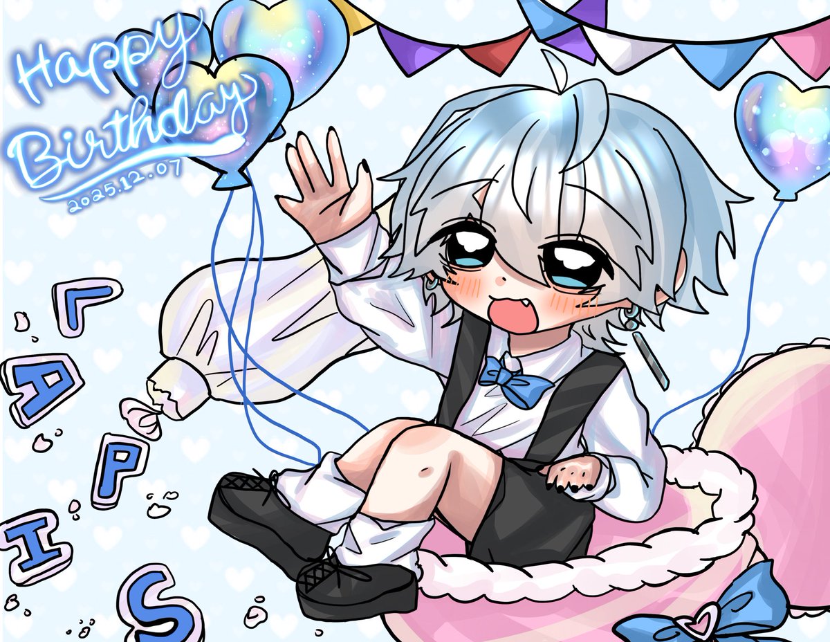 miiya_lapi's tweet photo. .      ᘏ⑅ᘏ
　 ( ⸝⸝-𖥦-⸝⸝ )⭐︎⋆⁺
╭◜◝ ∪ ͡ ∪◜◝ ╮
(  𝐻𝑎𝑝𝑝𝑦 𝐵𝑖𝑟𝑡ℎ𝑑𝑎𝑦 ) 
╰◟◞ ͜ ◟◞ ͜ ◟◞╯
らぴすくん、
お誕生日おめでとう御座います👶🏻🩵
#らぴす爆誕祭2025 #らぴすみて #らぴすくん #らぴあーと https://t.co/EYKKNt3Kke