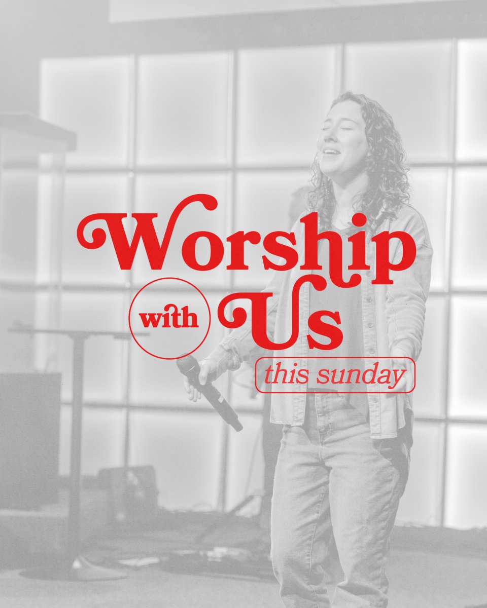 We can't wait to worship alongside you!

See you at 8:40, 10, or 11:20.
